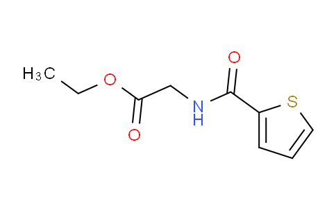 CAS No. 39978-25-1, Ethyl 2-[(2-thienylcarbonyl)amino]acetate