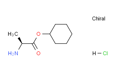 CAS No. 41324-79-2, (S)-Cyclohexyl 2-aminopropanoate hydrochloride
