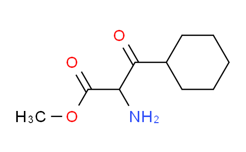 CAS No. 691348-86-4, Methyl 2-amino-3-cyclohexyl-3-oxopropanoate