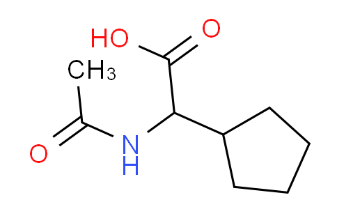 CAS No. 2521-83-7, 2-Acetamido-2-cyclopentylacetic acid