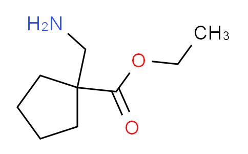 CAS No. 99065-34-6, ethyl 1-(aminomethyl)cyclopentane-1-carboxylate