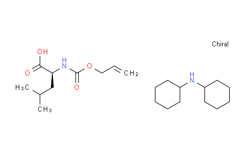 CAS No. 110661-35-3, dicyclohexylamine ((allyloxy)carbonyl)-L-leucinate