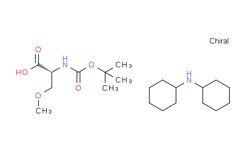 CAS No. 95105-33-2, dicyclohexylamine N-(tert-butoxycarbonyl)-O-methyl-D-serinate