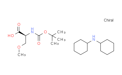 CAS No. 69912-63-6, Dicyclohexylamine (S)-2-((tert-butoxycarbonyl)amino)-3-methoxypropanoate