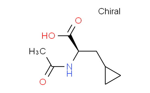 CAS No. 121786-36-5, (R)-2-Acetamido-3-cyclopropylpropanoic acid