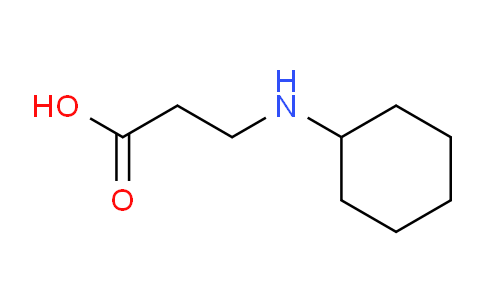 CAS No. 4441-50-3, 3-(cyclohexylamino)propanoic acid