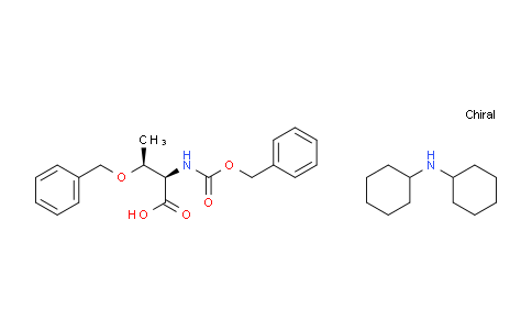 CAS No. 201276-12-2, dicyclohexylamine O-benzyl-N-((benzyloxy)carbonyl)-D-threoninate