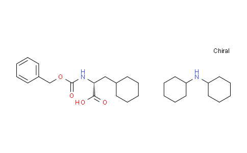 CAS No. 214852-64-9, dicyclohexylamine (R)-2-(((benzyloxy)carbonyl)amino)-3-cyclohexylpropanoate
