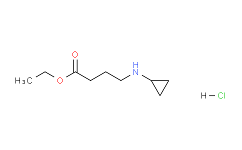CAS No. 1255099-18-3, Ethyl 4-(cyclopropylamino)butanoate hydrochloride