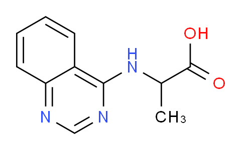 CAS No. 1396964-11-6, 2-(Quinazolin-4-ylamino)propanoic acid