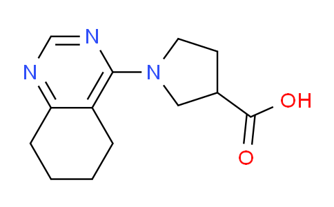 CAS No. 1517059-54-9, 1-(5,6,7,8-Tetrahydroquinazolin-4-yl)pyrrolidine-3-carboxylic acid