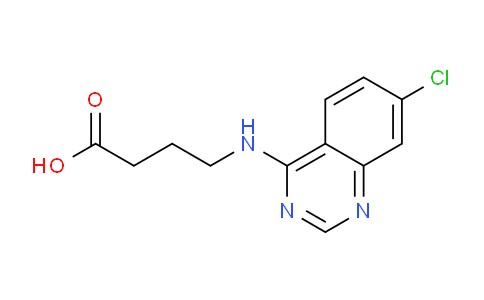 CAS No. 165954-02-9, 4-((7-Chloroquinazolin-4-yl)amino)butanoic acid