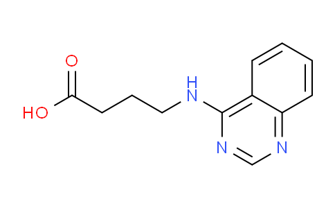 CAS No. 405920-58-3, 4-(Quinazolin-4-ylamino)butanoic acid