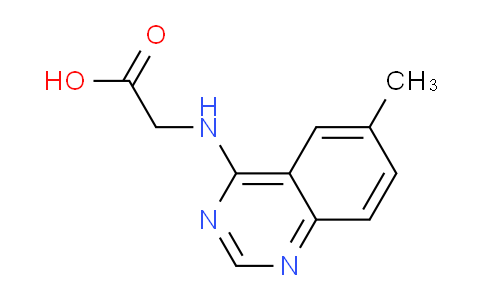 CAS No. 405920-59-4, 2-((6-Methylquinazolin-4-yl)amino)acetic acid
