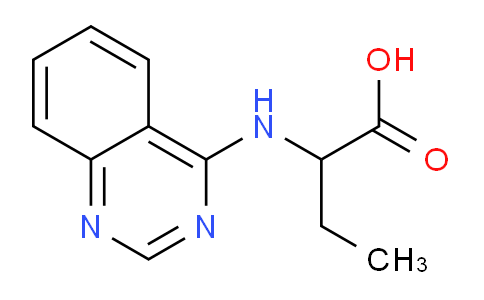 CAS No. 55040-13-6, 2-(Quinazolin-4-ylamino)butanoic acid