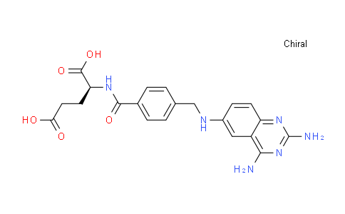 CAS No. 56239-22-6, (S)-2-(4-(((2,4-Diaminoquinazolin-6-yl)amino)methyl)benzamido)pentanedioic acid