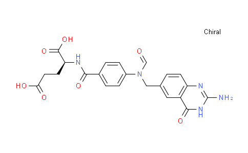 CAS No. 61038-31-1, (S)-2-(4-(N-((2-Amino-4-oxo-3,4-dihydroquinazolin-6-yl)methyl)formamido)benzamido)pentanedioic acid