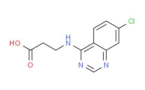 CAS No. 886499-24-7, 3-((7-Chloroquinazolin-4-yl)amino)propanoic acid