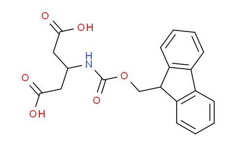 CAS No. 247217-28-3, 3-((((9H-Fluoren-9-yl)methoxy)carbonyl)amino)pentanedioic acid