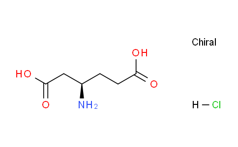 CAS No. 63492-85-3, (R)-3-Aminohexanedioic acid hydrochloride