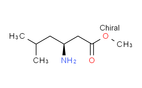CAS No. 181075-66-1, (S)-Methyl 3-amino-5-methylhexanoate