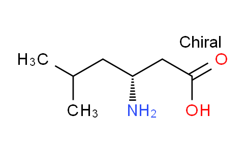 CAS No. 91298-67-8, (R)-3-Amino-5-methylhexanoic acid