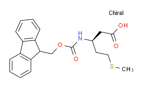 CAS No. 1217832-67-1, (S)-3-((((9H-Fluoren-9-yl)methoxy)carbonyl)amino)-5-(methylthio)pentanoic acid