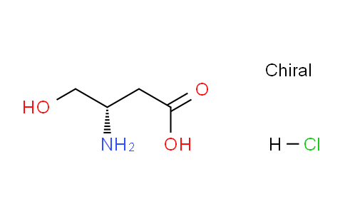 CAS No. 1245645-62-8, (S)-3-Amino-4-hydroxybutanoic acid hydrochloride