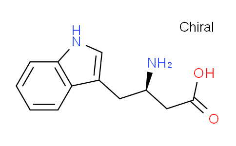 CAS No. 736131-01-4, (R)-3-Amino-4-(1H-indol-3-yl)butanoic acid