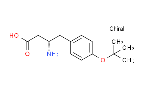 CAS No. 1335850-58-2, (S)-3-Amino-4-(4-(tert-butoxy)phenyl)butanoic acid