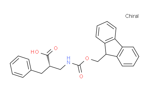 CAS No. 203854-62-0, (S)-3-((((9H-Fluoren-9-yl)methoxy)carbonyl)amino)-2-benzylpropanoic acid