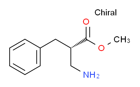 CAS No. 776327-05-0, methyl (S)-3-amino-2-benzylpropanoate