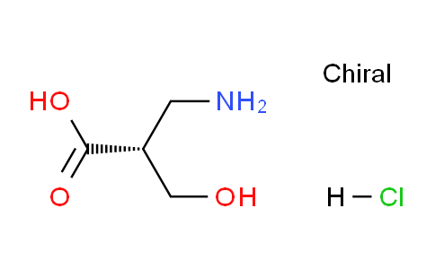 CAS No. 1956435-26-9, (R)-3-Amino-2-(hydroxymethyl)propanoic acid hydrochloride