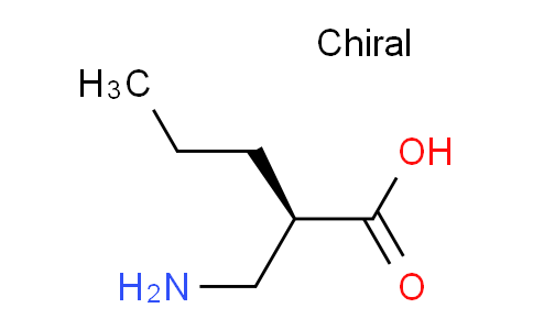 CAS No. 312613-71-1, (R)-2-(aminomethyl)pentanoic acid