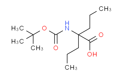 CAS No. 87113-32-4, 2-((tert-Butoxycarbonyl)amino)-2-propylpentanoic acid