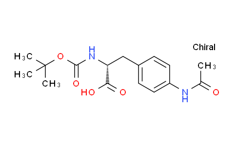 CAS No. 1213917-89-5, (R)-3-(4-Acetamidophenyl)-2-((tert-butoxycarbonyl)amino)propanoic acid