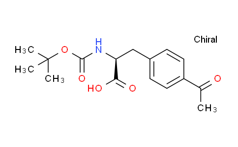 CAS No. 204856-73-5, (S)-3-(4-Acetylphenyl)-2-((tert-butoxycarbonyl)amino)propanoic acid