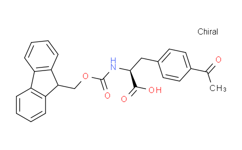 CAS No. 204716-07-4, (S)-2-((((9H-Fluoren-9-yl)methoxy)carbonyl)amino)-3-(4-acetylphenyl)propanoic acid