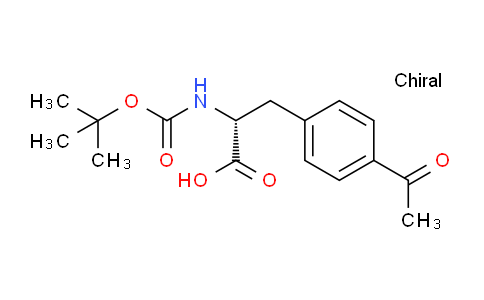CAS No. 1212921-46-4, (R)-3-(4-Acetylphenyl)-2-((tert-butoxycarbonyl)amino)propanoic acid