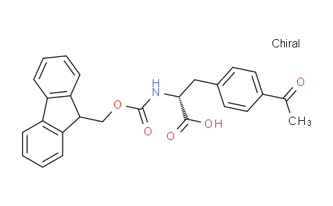 CAS No. 1217751-18-2, (R)-2-((((9H-Fluoren-9-yl)methoxy)carbonyl)amino)-3-(4-acetylphenyl)propanoic acid