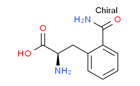 CAS No. 1217613-52-9, (R)-2-Amino-3-(2-carbamoylphenyl)propanoic acid