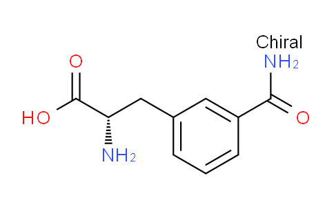 CAS No. 1217651-22-3, (S)-2-Amino-3-(3-carbamoylphenyl)propanoic acid