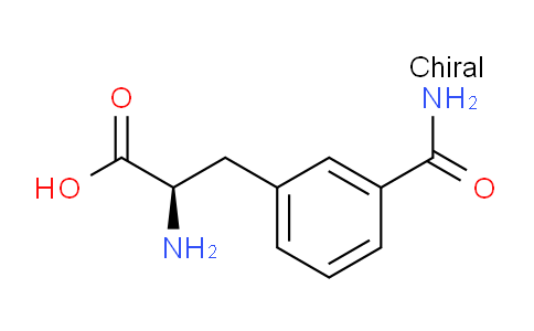 CAS No. 1217747-36-8, (R)-2-Amino-3-(3-carbamoylphenyl)propanoic acid