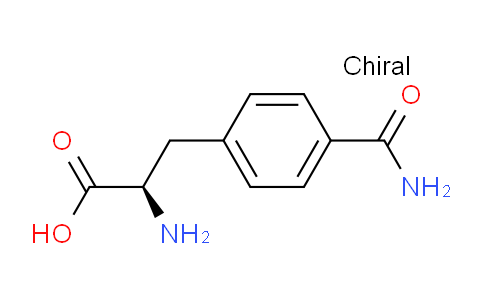 CAS No. 1217609-39-6, (R)-2-Amino-3-(4-carbamoylphenyl)propanoic acid