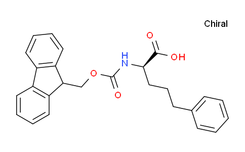 CAS No. 1217731-48-0, (R)-2-((((9H-Fluoren-9-yl)methoxy)carbonyl)amino)-5-phenylpentanoic acid