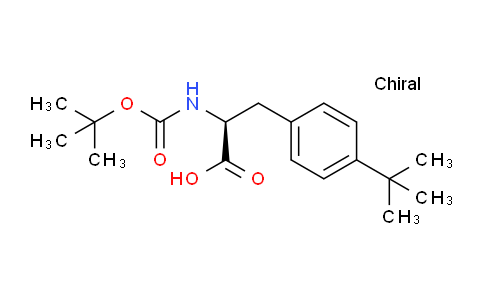 CAS No. 143415-62-7, (S)-2-((tert-Butoxycarbonyl)amino)-3-(4-(tert-butyl)phenyl)propanoic acid