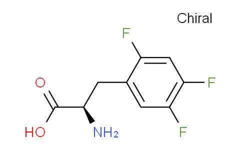 CAS No. 1217601-63-2, (R)-2-Amino-3-(2,4,5-trifluorophenyl)propanoic acid