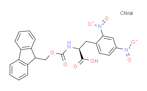 CAS No. 1175832-19-5, (S)-2-((((9H-fluoren-9-yl)methoxy)carbonyl)amino)-3-(2,4-dinitrophenyl)propanoic acid