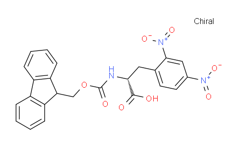 CAS No. 1217733-50-0, (R)-2-((((9H-fluoren-9-yl)methoxy)carbonyl)amino)-3-(2,4-dinitrophenyl)propanoic acid