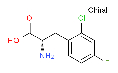 CAS No. 1213560-44-1, (S)-2-Amino-3-(2-chloro-4-fluorophenyl)propanoic acid